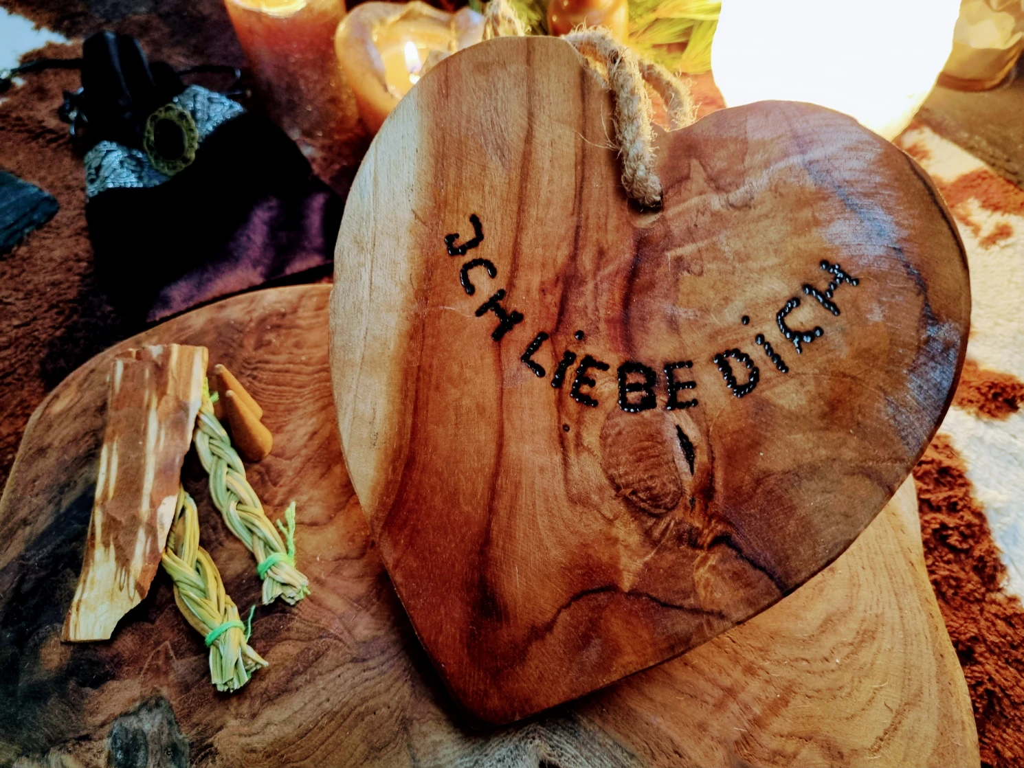 Cindisauge Holzherzen